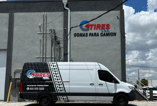 Entrada de G-Tires empresa de importación de llantas